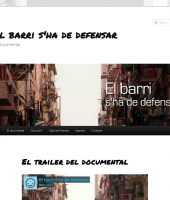 El barri s’ha de defensar